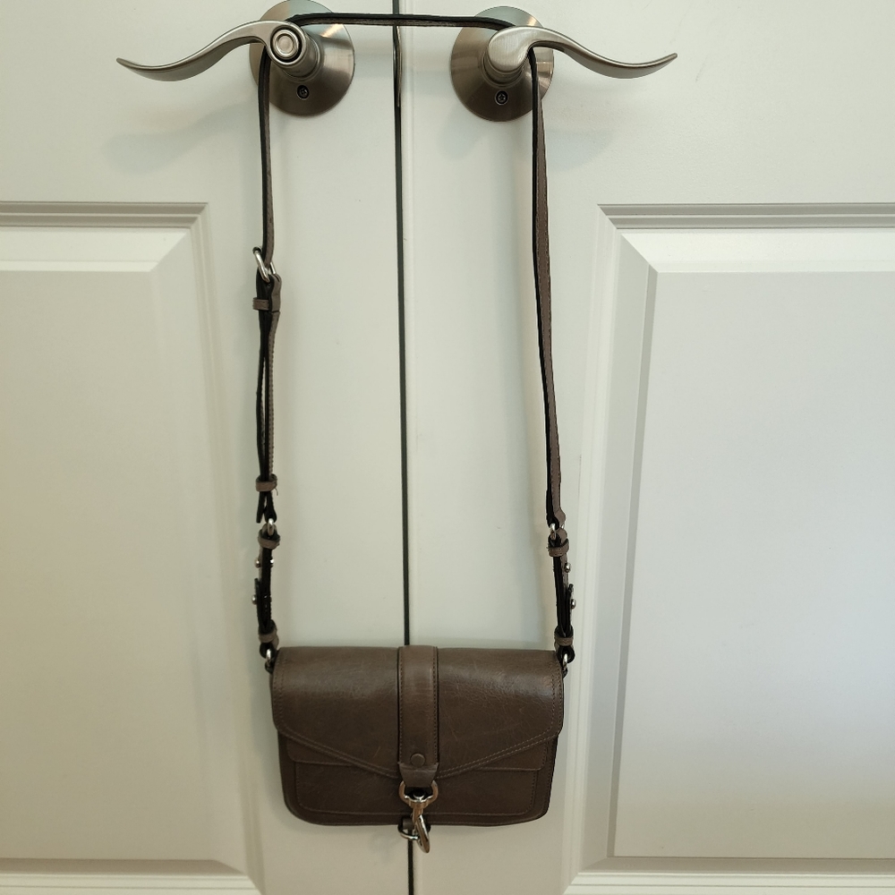 Rebecca Minkoff Gray adjustable crossbody bag